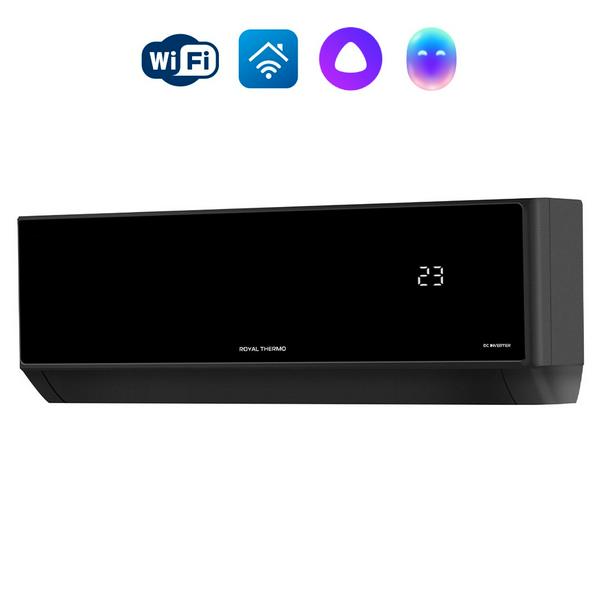 Купить кондиционер Сплит-система ROYAL THERMO, BAROCCO DC BLACK Inverter, RTBI/in-09HN8/black / RTBI/out-09HN8/black