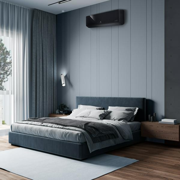 Купить кондиционер Сплит-система ELECTROLUX, ONIX BLACK SUPER DC Inverter, EACS/I-12HIX-BLACK/N8/in / EACS/I-12HIX-BLACK/N8/out