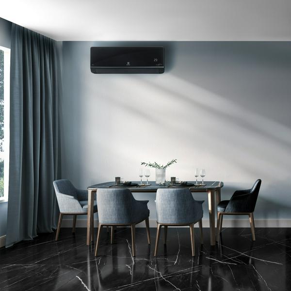 Купить кондиционер Сплит-система ELECTROLUX, ONIX BLACK SUPER DC Inverter, EACS/I-12HIX-BLACK/N8/in / EACS/I-12HIX-BLACK/N8/out