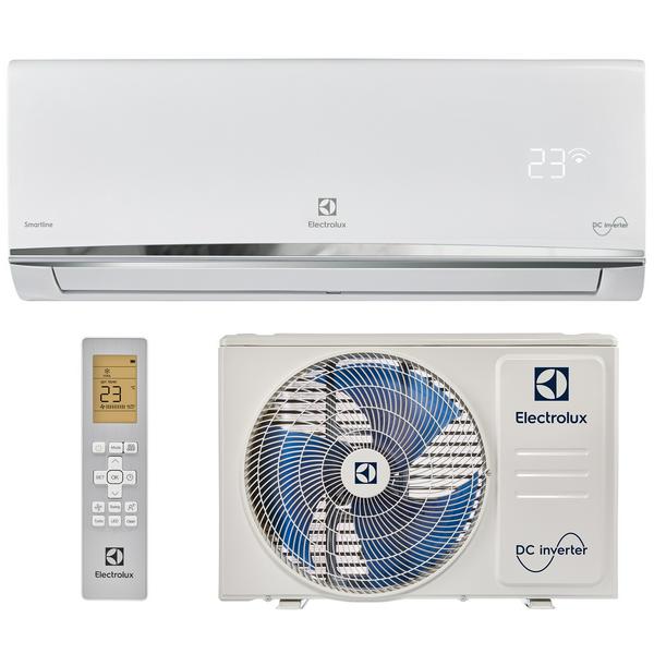 Купить кондиционер Сплит-система ELECTROLUX, SMARTLINE DC Inverter, EACS/I-18HSM/N8_V2/in / EACS/I-18HSM/N8_V2/out