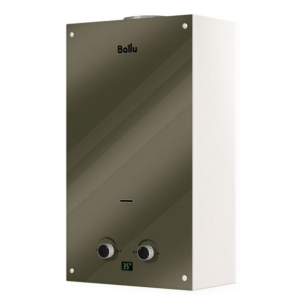 Колонка газовая BALLU, FIERY GLASS, GWH 10 Fiery Glass Mirror