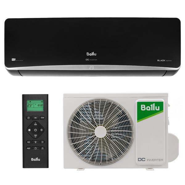 Купить кондиционер Сплит-система BALLU, PLATINUM BLACK DС Inverter, BSPI/in-13HN8/BL/EU / BSPI/out-13HN8/BL/EU