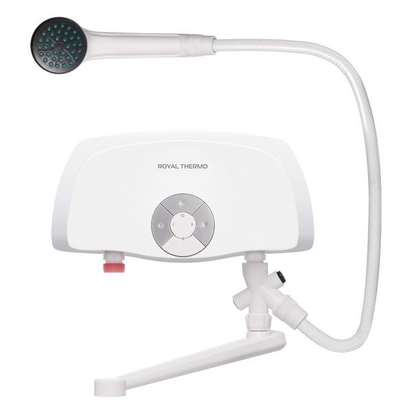 Водонагреватель электрический проточный ROYAL THERMO, SMARTFIX, SmartFix TS (3,5 kW) — кран+душ