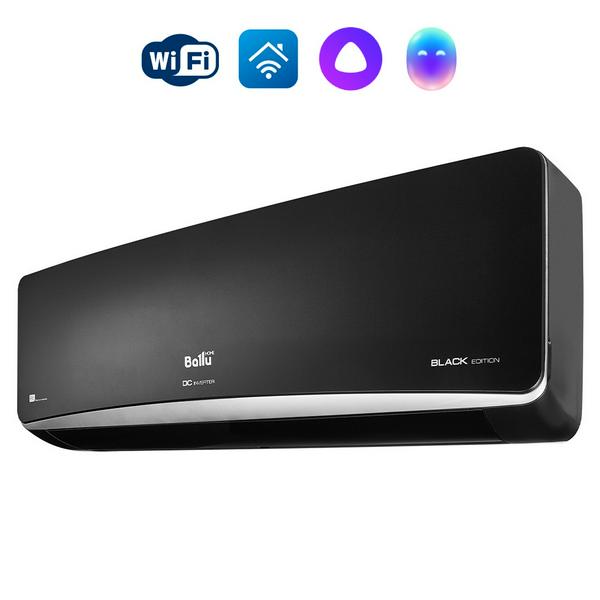 Купить кондиционер Сплит-система BALLU, PLATINUM BLACK DС Inverter, BSPI/in-13HN8/BL/EU / BSPI/out-13HN8/BL/EU