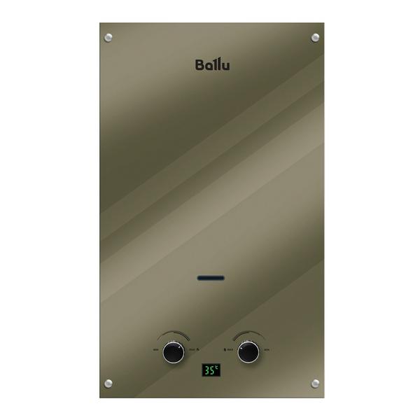 Купить кондиционер Колонка газовая BALLU, FIERY GLASS, GWH 10 Fiery Glass Mirror