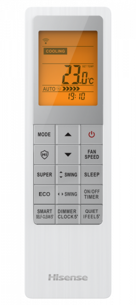 Купить кондиционер Сплит-система HISENSE, VIBE DC Inverter 2026 WI-FI, AS-24UW4RBTHB00G / AS-24UW4RBTHB00W