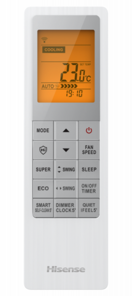 Купить кондиционер Сплит-система HISENSE, EXPERT PRO 2.0 EU DC Inverter 2026 WI-FI, AS-18UW4RXPHC00G / AS-18UW4RXPHC00W